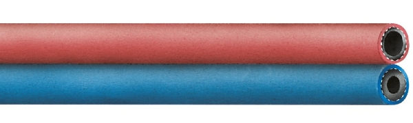Afbeeldingen van Gasslang duo acet/zuurst 1/4" x 3/8"