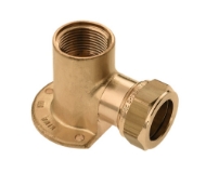 Afbeeldingen van Bonfix knel muurplaat 22x3/4" bi.