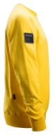 Afbeeldingen van Sni logo sweater mt.l geel