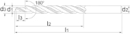 Afbeeldingen van Pha m3 6x3,4 hss meerfasenboor 180o