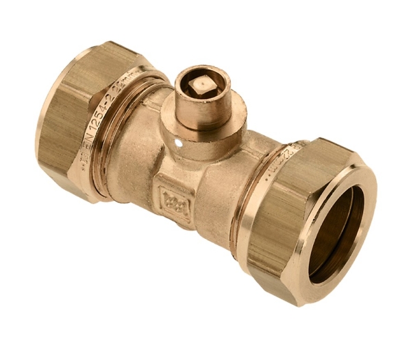 Afbeeldingen van Bonfix knelontl. recht 22mm