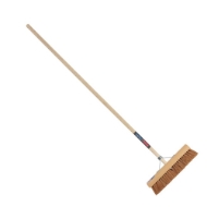 Afbeeldingen van Zaalveger cocos compl. 40cm + steel 150/23.5
