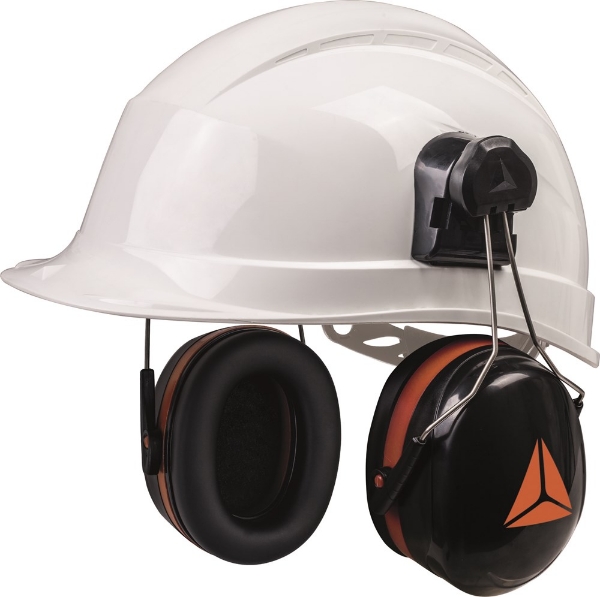 Afbeeldingen van Deltaplus gehoorkap MAGNY HELMET2 SNR30 zwart