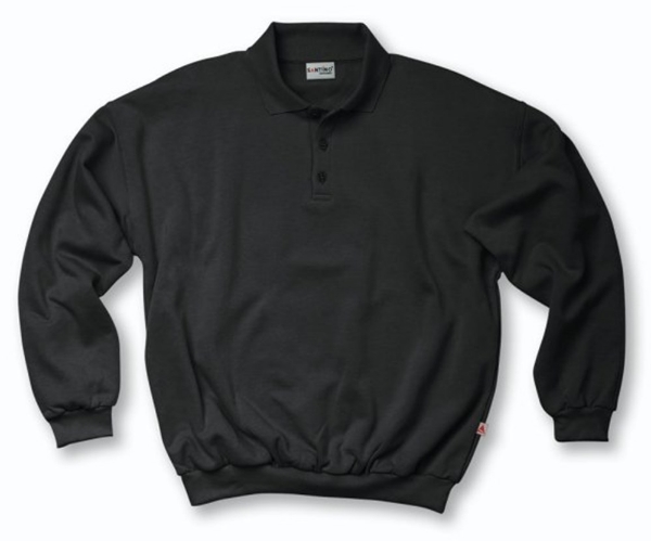 Afbeeldingen van Polosweater mt.M robin zwart
