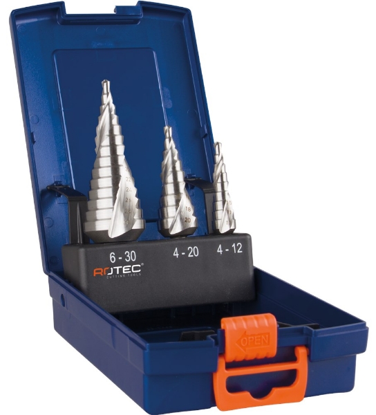 Afbeeldingen van Rotec hss trappenb.set 4-30mm in abs-cassette