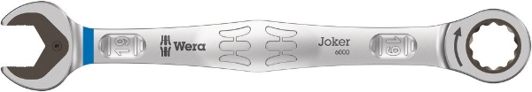 Afbeeldingen van Ringratelsleutel 19mm JOKER Wera