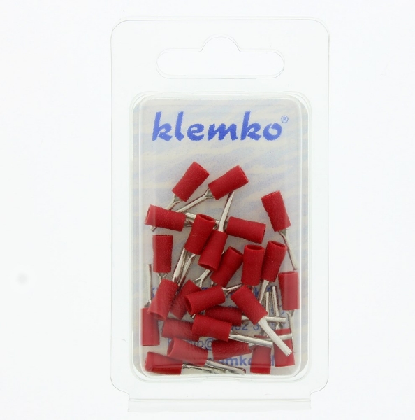 Afbeeldingen van Pensteker 12x22mm rood a1519sr (25st.)