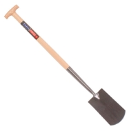 Afbeeldingen van Spade met hals blank geslepen met steel