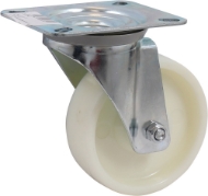 Afbeeldingen van Kelfort zwenkwiel m.r.lag. 100mm wit