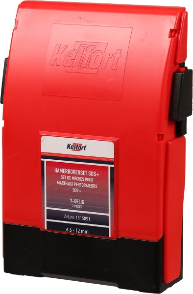 Afbeeldingen van Kelfort hamerborenset sds-plus 7-dlg