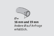 Afbeeldingen van Schaar voor kunststof buizen 215mm Löwe