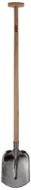 Afbeeldingen van Schop blank gelakt 35mm/000 t-stl 110cm