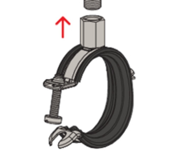 Afbeeldingen van fis pijpbeugel FGRS Universal M8/M10 20-24