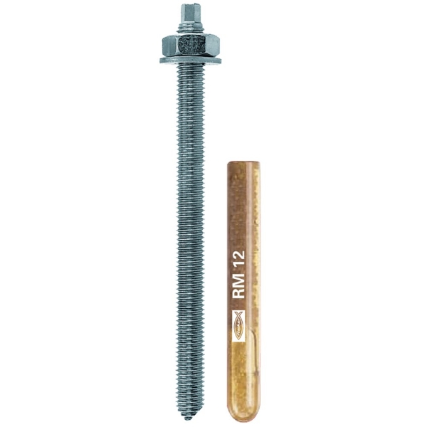 Afbeeldingen van Fischer ankerstang m12x160 thermisch verzinkt