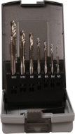 Afbeeldingen van Kelfort tappenset m3-m12 incl. boren 15 dlg