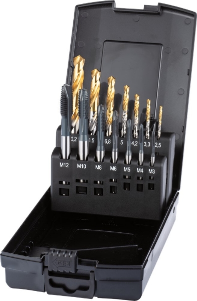 Afbeeldingen van Pha tapset m3-m12 (22.220/221) incl.boren