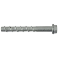 Afbeeldingen van Betonbout zeskant m10x60 gegalvaniseerd