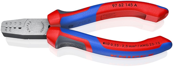 Afbeeldingen van Adereindhulstang 145mm mc-greep Knipex