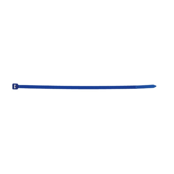 Afbeeldingen van Kabelbinder 200x4,8mm blauw 100/stu
