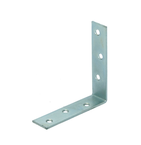 Afbeeldingen van Stoelhoek 80x80x20x2mm staal verzinkt (82405)