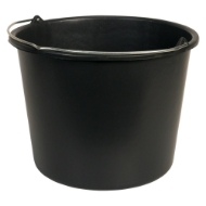 Afbeeldingen van Bouwemmer 20ltr. zwart