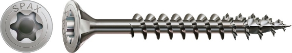 Afbeeldingen van Spax sp.plaatschroef Univ. T20 VD 6,0x80 a2