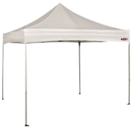Afbeeldingen van Doorwerktent stalen frame 3x3m wit