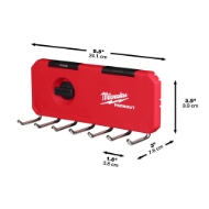Afbeeldingen van PACKOUT™ Smalle haken rij (min. afname 6 stuk