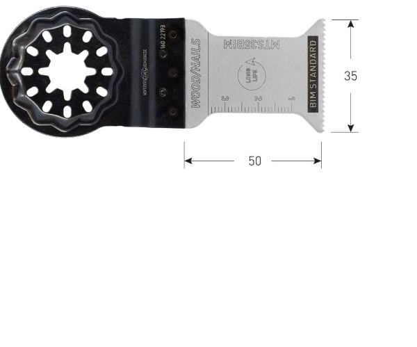 Afbeeldingen van Rotec MTS35 BIM hout/spijkers Starlock i [10]