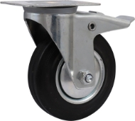 Afbeeldingen van Kelfort zwenkw.zw.geg.velg 125mm +rem