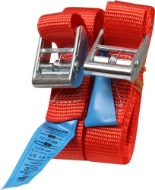 Afbeeldingen van Kelfort spanband rood 25mm x1.5m m.klemgesp