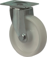 Afbeeldingen van Kelfort zwenkwiel m.r.lag. 100mm wit