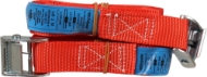 Afbeeldingen van Kelfort spanband rood 25mm x2.0m m.klemgesp