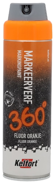 Afbeeldingen van Kelfort markeerverf fluor oranje 500ml 360gr.