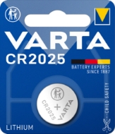 Afbeeldingen van Varta knoopcel CR2025 3v Lithium