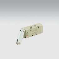Afbeeldingen van Mw ventiel 5/2-1/8" nokrol bed. 1 armig