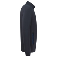 Afbeeldingen van Sweatvest accent mt.l Navy royal blue