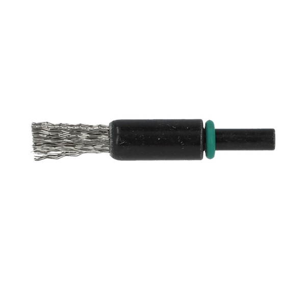 Afbeeldingen van Penseelborst Rvs Gegolfd 12x60x6SHAFT 0,3 T20