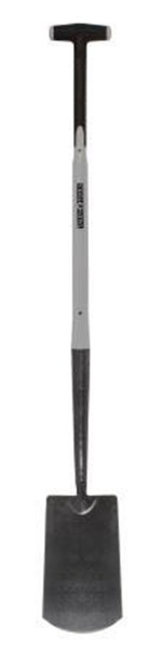 Afbeeldingen van Spade met hals antrac. glasfiberkern steel