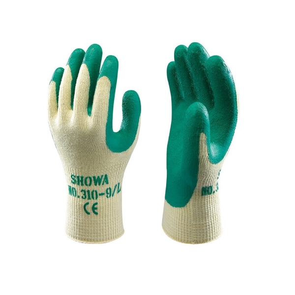 Afbeeldingen van Handschoen Showa 310 groen maat 11/XXL