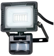 Afbeeldingen van Kel bouwlamp+sensor led 10w 1450lm ip65 5mtr