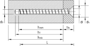 Afbeeldingen van Betonschroefanker mms7,5x80/25/45/t40 zn/bl