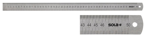 Afbeeldingen van Lineaal mm/verdeling 300x30mm