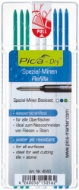 Afbeeldingen van Pica resstift tbv dry marker groen/blauw/wit