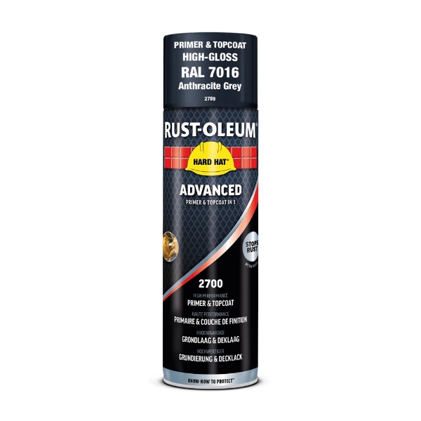 Afbeeldingen van Hard Hat Advanced GLOSS ANTH. GREY - RAL 7016