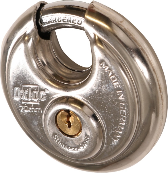 Afbeeldingen van Hangslot Discus Rvs 70Mm Gs Ka 702