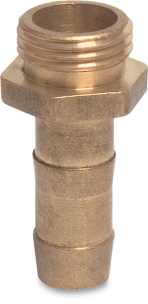 Afbeeldingen van Mess. slangpilaar 1/2"x6mm bu.dr.
