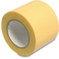 Afbeeldingen van bronbemalingstape / isolatietape Geel 5cm
