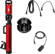 Afbeeldingen van Kel tripod statief + 2x 30W bouwlamp 5000Lm