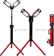 Afbeeldingen van Kel tripod statief + 2x 30W bouwlamp 5000Lm